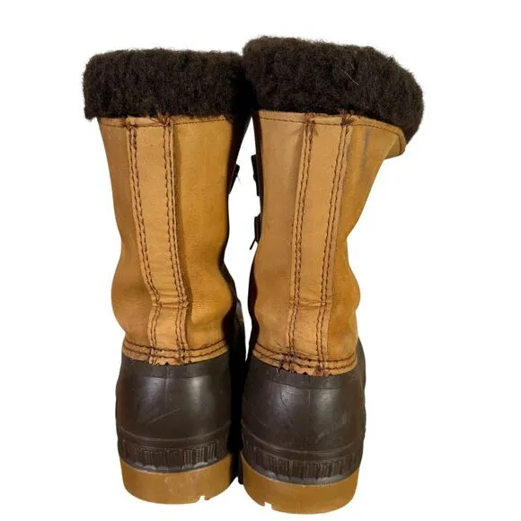 Sorel Badger Snow Duck Boots Men's 6