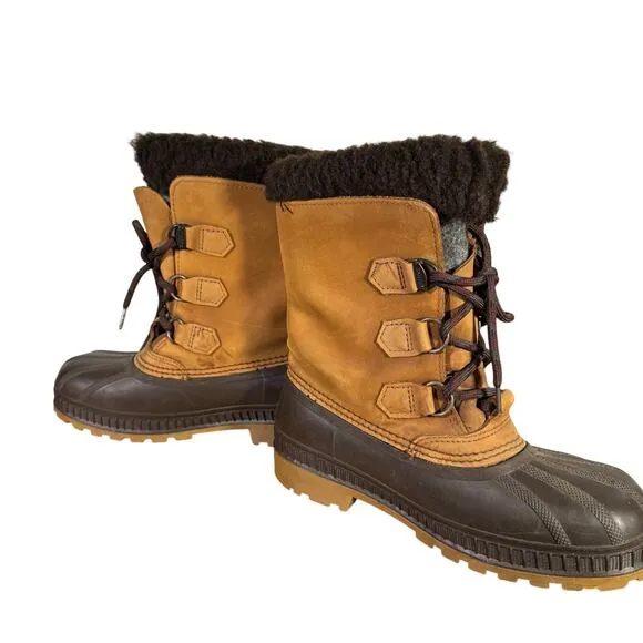 Sorel Badger Snow Duck Boots Men's 6