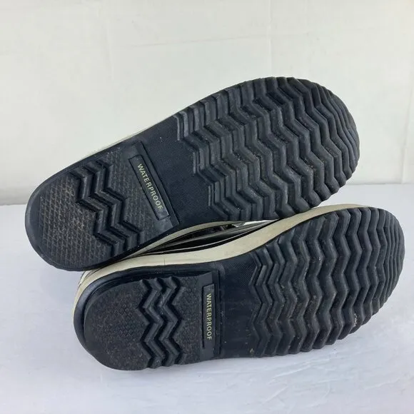 Sorel Caribou Womens Sz 8.5 Gray Winter Snow Boots Insulated Waterproof