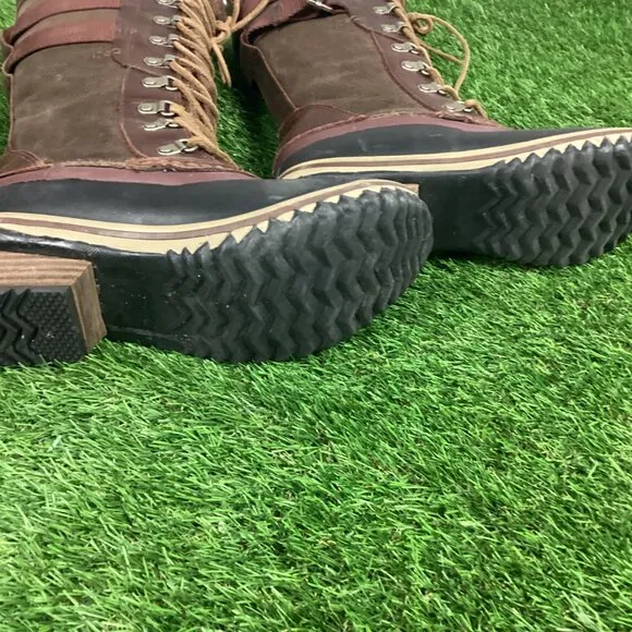 Sorel Carly Conquest Boots Brown 6