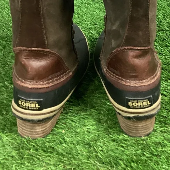 Sorel Carly Conquest Boots Brown 6