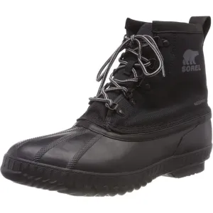 Sorel Cheyanne II Waterproof Duck Boots Natural Rubber Black Lace Up 9 Gorpcore