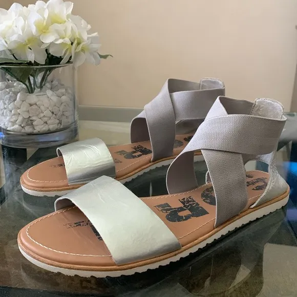 SOREL ELLA II FLAT SANDALS