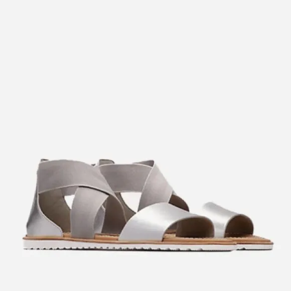 SOREL ELLA II FLAT SANDALS