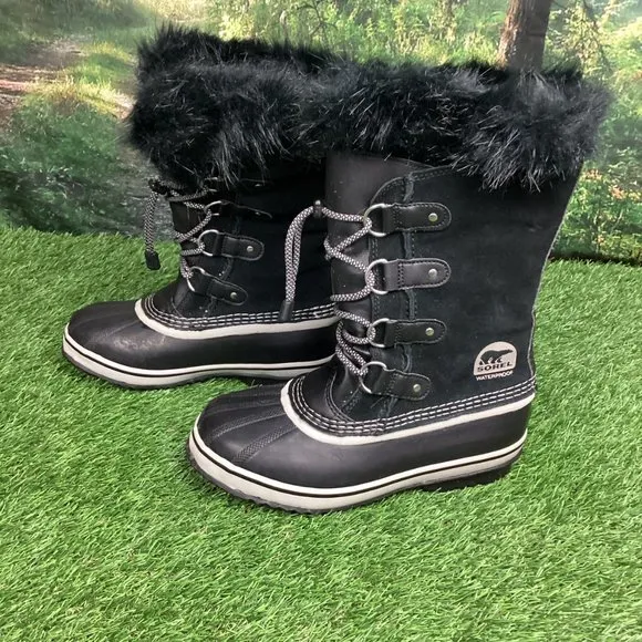 Sorel Joan of Arctic Winter Snow Waterproof Black 5