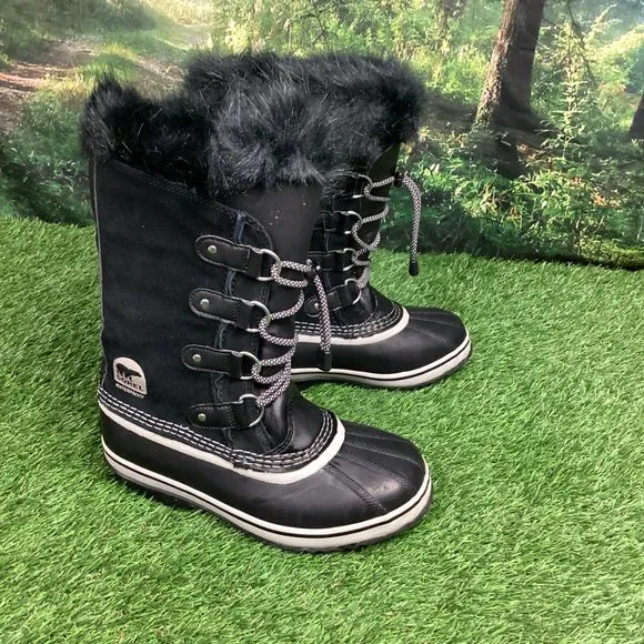 Sorel Joan of Arctic Winter Snow Waterproof Black 5
