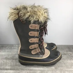 Sorel Joan of Arctic Women's Winter Snow Waterproof Leather Boots NL1540 Size 8