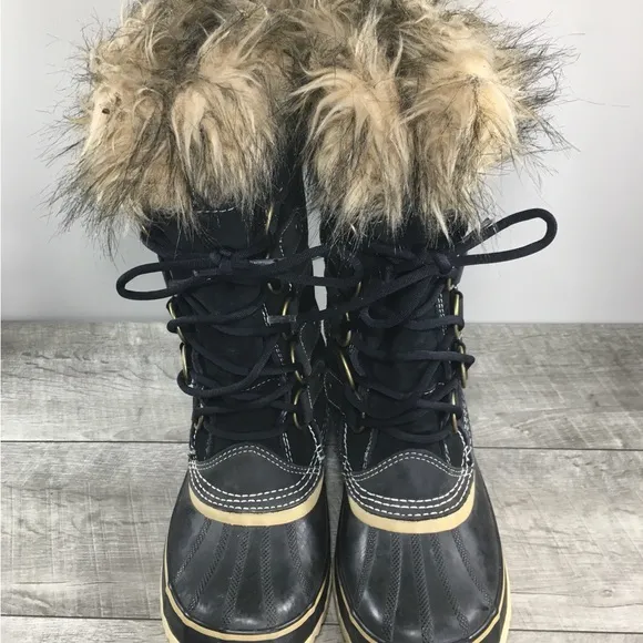 Sorel Joan of Arctic Women's Winter Snow Waterproof Leather Boots NL1540 Size 9