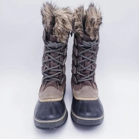 Sorel Joan of Arctic Women's Winter Snow Waterproof Leather Boots Women's Size 9