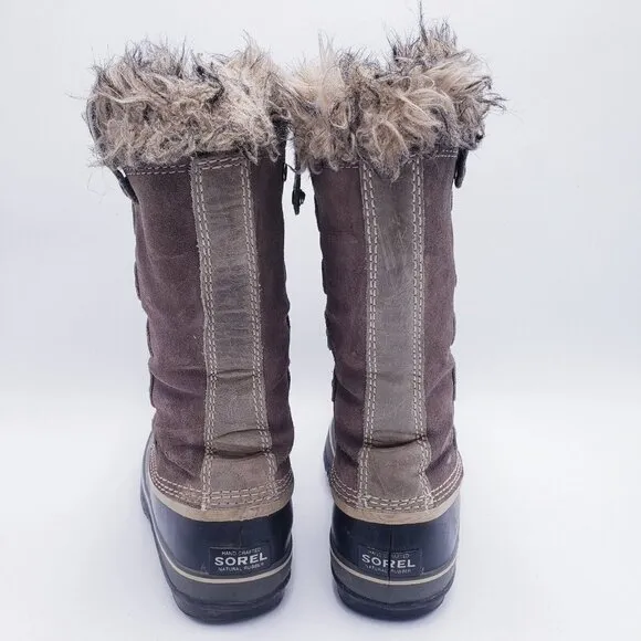 Sorel Joan of Arctic Women's Winter Snow Waterproof Leather Boots Women's Size 9