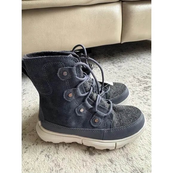 SOREL KIDS NWOB Explorer Waterproof Lace Boot