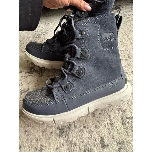 SOREL KIDS NWOB Explorer Waterproof Lace Boot