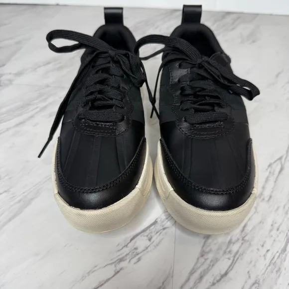 Sorel Ona 503 Everyday Low Top Black Chunky Platform Sneaker 7 1/2