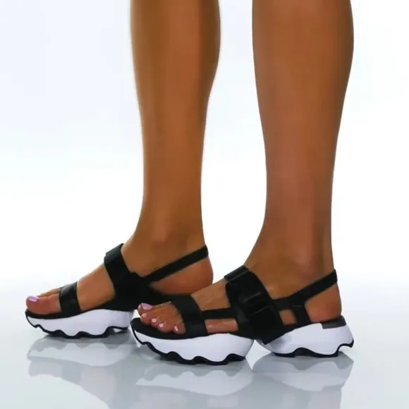 Sorel Sandals Kinetic Impact Sling Sandals Strappy Sporty Platform Open Toe