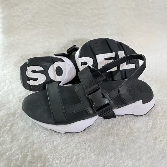 Sorel Sandals Kinetic Impact Sling Sandals Strappy Sporty Platform Open Toe