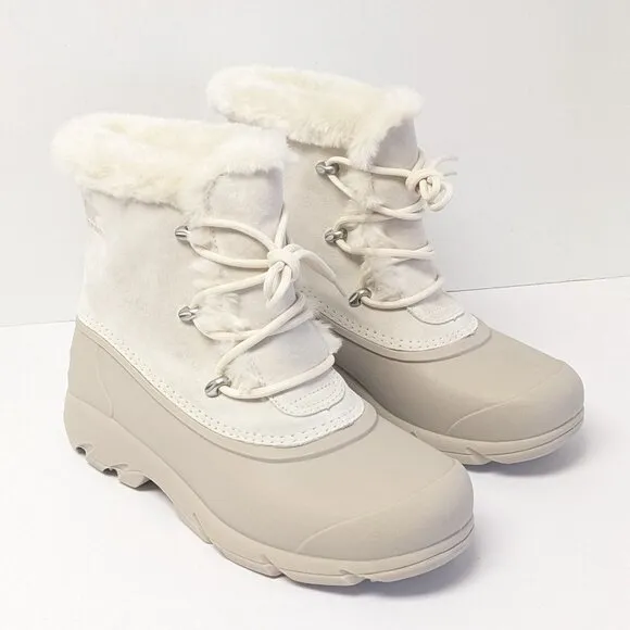 Sorel Snow Angel Insulated Winter Boots, Chalk, Women's 8