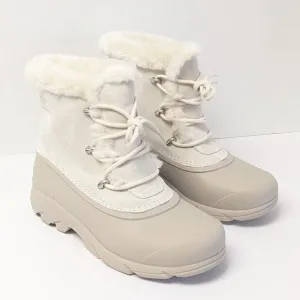 Sorel Snow Angel Insulated Winter Boots, Chalk, Women's 8