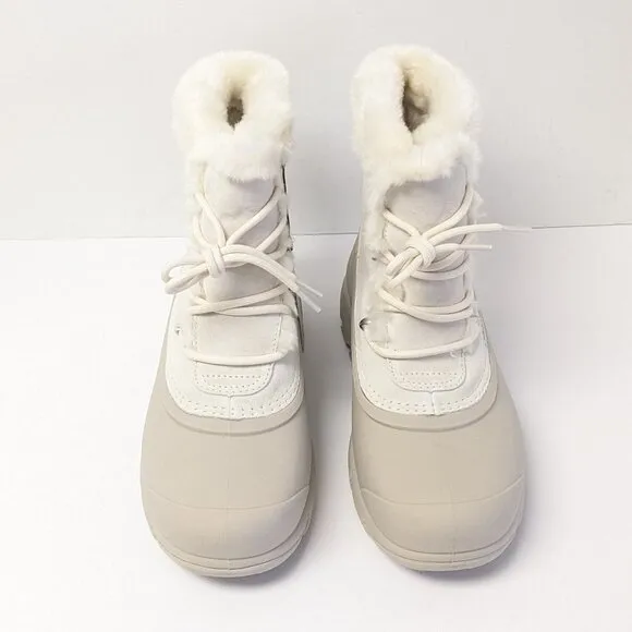 Sorel Snow Angel Insulated Winter Boots, Chalk, Women's 8
