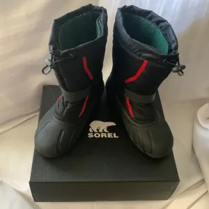 Sorel snow boots kids size 3