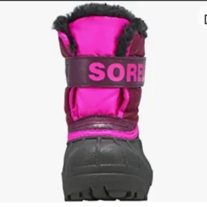 SOREL Snow Commander toddler boots purple dahlia groovy pink