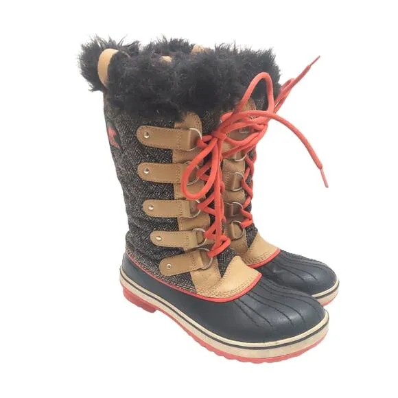 Sorel Tofino Herringbone Snow Boots Women's Size 7.5