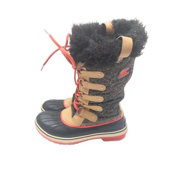 Sorel Tofino Herringbone Snow Boots Women's Size 7.5