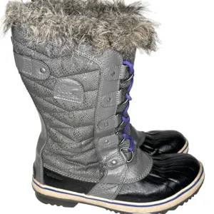 Sorel Tofino Women’s Waterproof Snow Boots Size 8.5 Faux Fur Insulated Winter