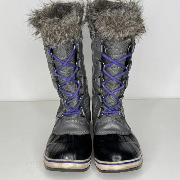 Sorel Tofino Women’s Waterproof Snow Boots Size 8.5 Faux Fur Insulated Winter