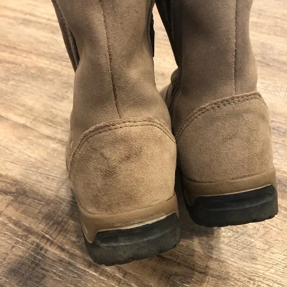 Sorel Waterfall Brown Leather Insulated Waterproof  Winter Boots Womens …