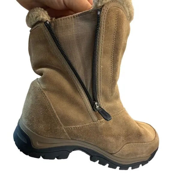 SOREL waterfall suede Snow winter boots women's size 7 EU 38