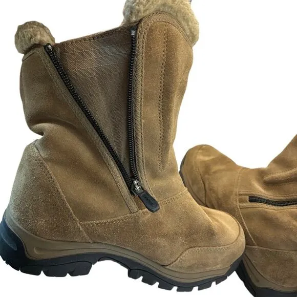 SOREL waterfall suede Snow winter boots women's size 7 EU 38