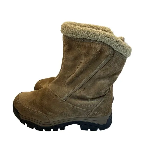 SOREL waterfall suede Snow winter boots women's size 7 EU 38