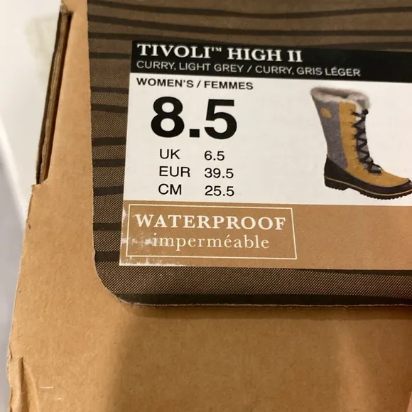 Sorel Waterproof Boots size 8.5
