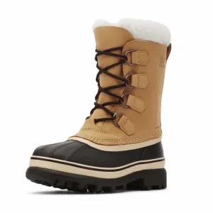 SOREL WOMEN'S CARIBOU WATERPROOF BOOT - BUFF - 11