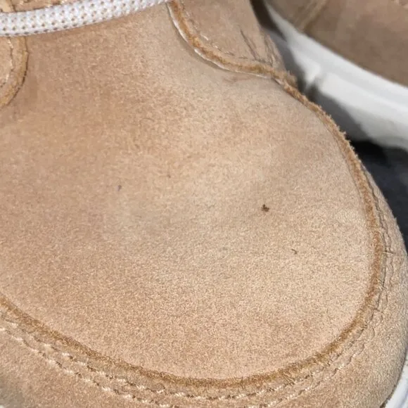 Sorel Women's Explorer Next Carnival Waterproof suede Boots Tan size 8 cozy cute