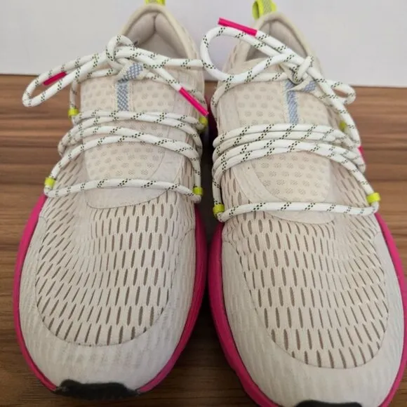 Sorel Women's Natural/Cactus Pink Kinetic Impact Lace Sneakers