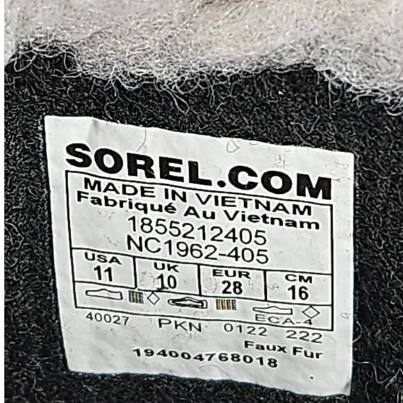 SOREL Yoot Insulated / Waterproof Boots - Children's Size 11
