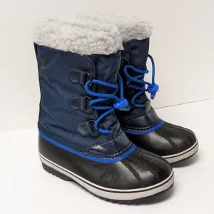 Sorel Yoot Pac Nylon Winter Boots, Blue, Big Kids 4 M
