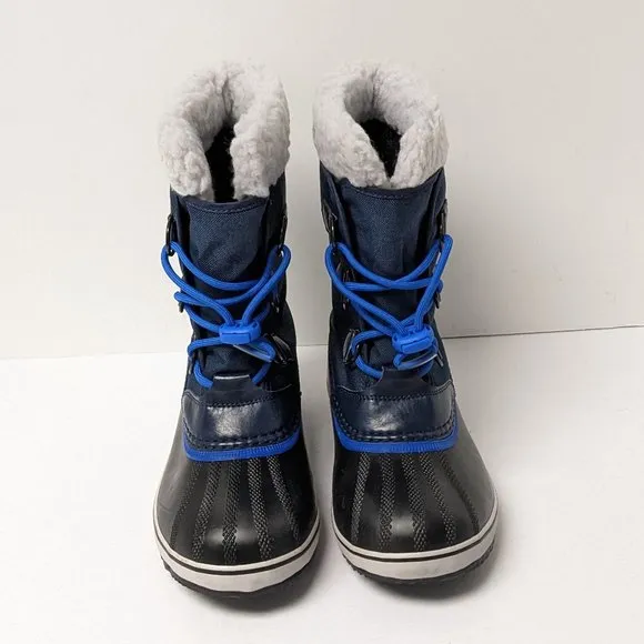 Sorel Yoot Pac Nylon Winter Boots, Blue, Big Kids 4 M