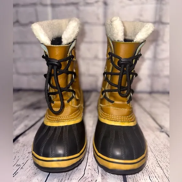 Sorel Youth 4 Yoot Pac TP Snow CARIBOU YOUTH WATERPROOF Winter Boots Insulated