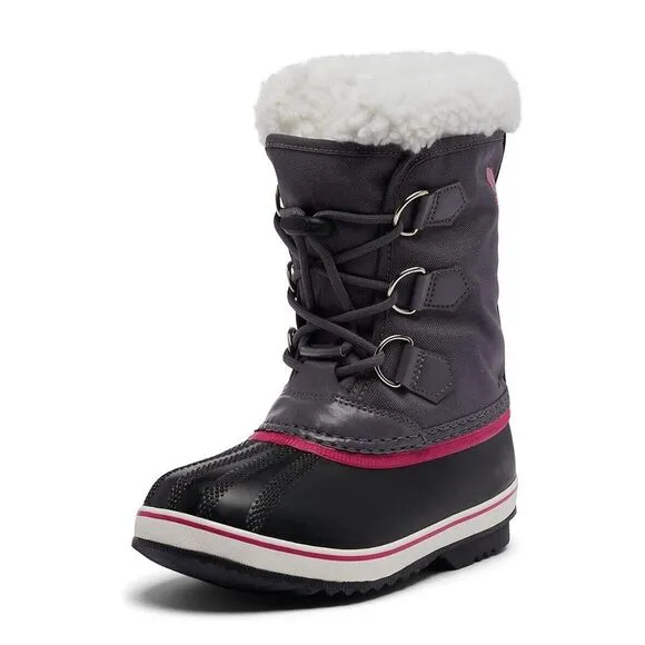 Sorel Youth Unisex Yoot‎ PAC Nylon Waterproof Boots Sze 8