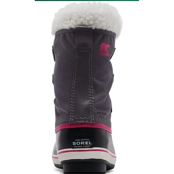 Sorel Youth Unisex Yoot‎ PAC Nylon Waterproof Boots Sze 8