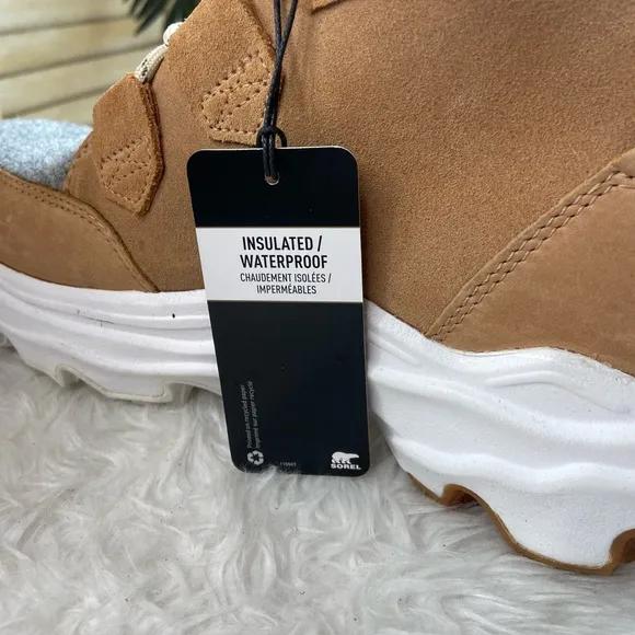 •Sorel•Kinetic™ Breakthru Caribou Waterproof Boot-tawny buff