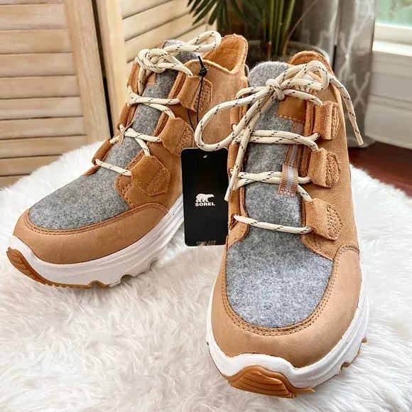 •Sorel•Kinetic™ Breakthru Caribou Waterproof Boot-tawny buff