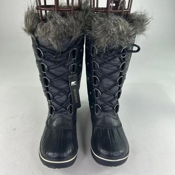 SOREL Women's Tofino ll Waterproof Boot US 5 Big Girls Black Winter Snow Boots