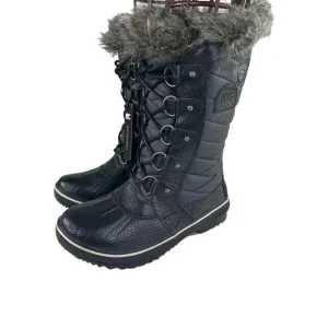 SOREL Women's Tofino ll Waterproof Boot US 5 Big Girls Black Winter Snow Boots