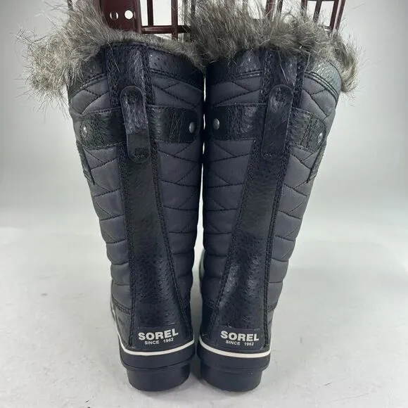 SOREL Women's Tofino ll Waterproof Boot US 5 Big Girls Black Winter Snow Boots