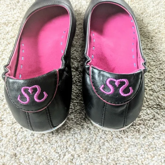 Soto Massini Milano Black Terzetto Ballet Flats