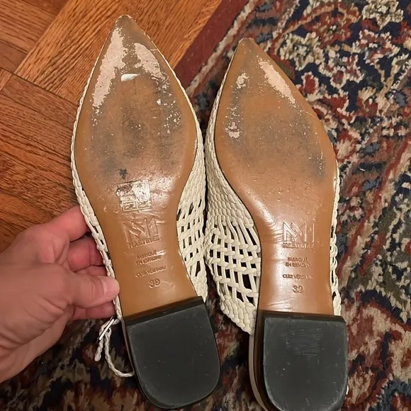 Souliers Martinez Woven Ballet flats