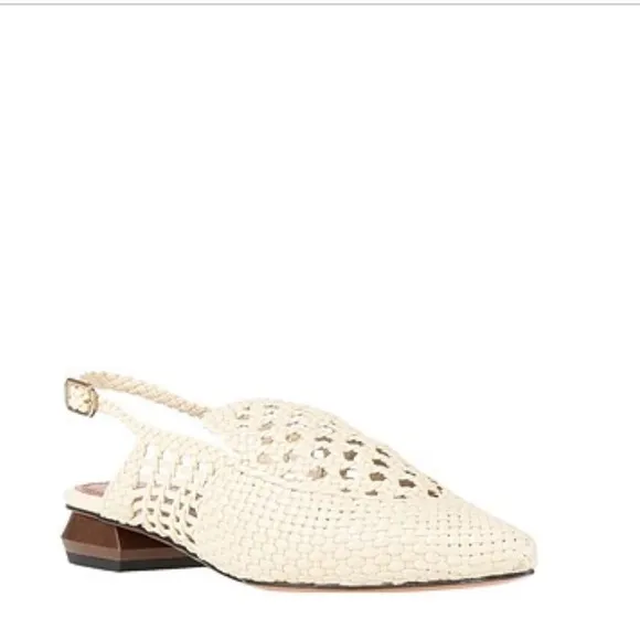 Souliers Martinez Woven Ballet flats